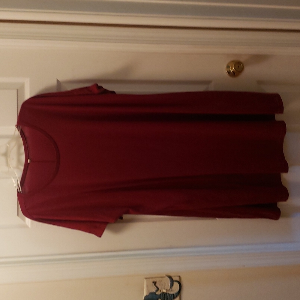♥️Shein Wine Colored Tshirt Dress 2XL♥️